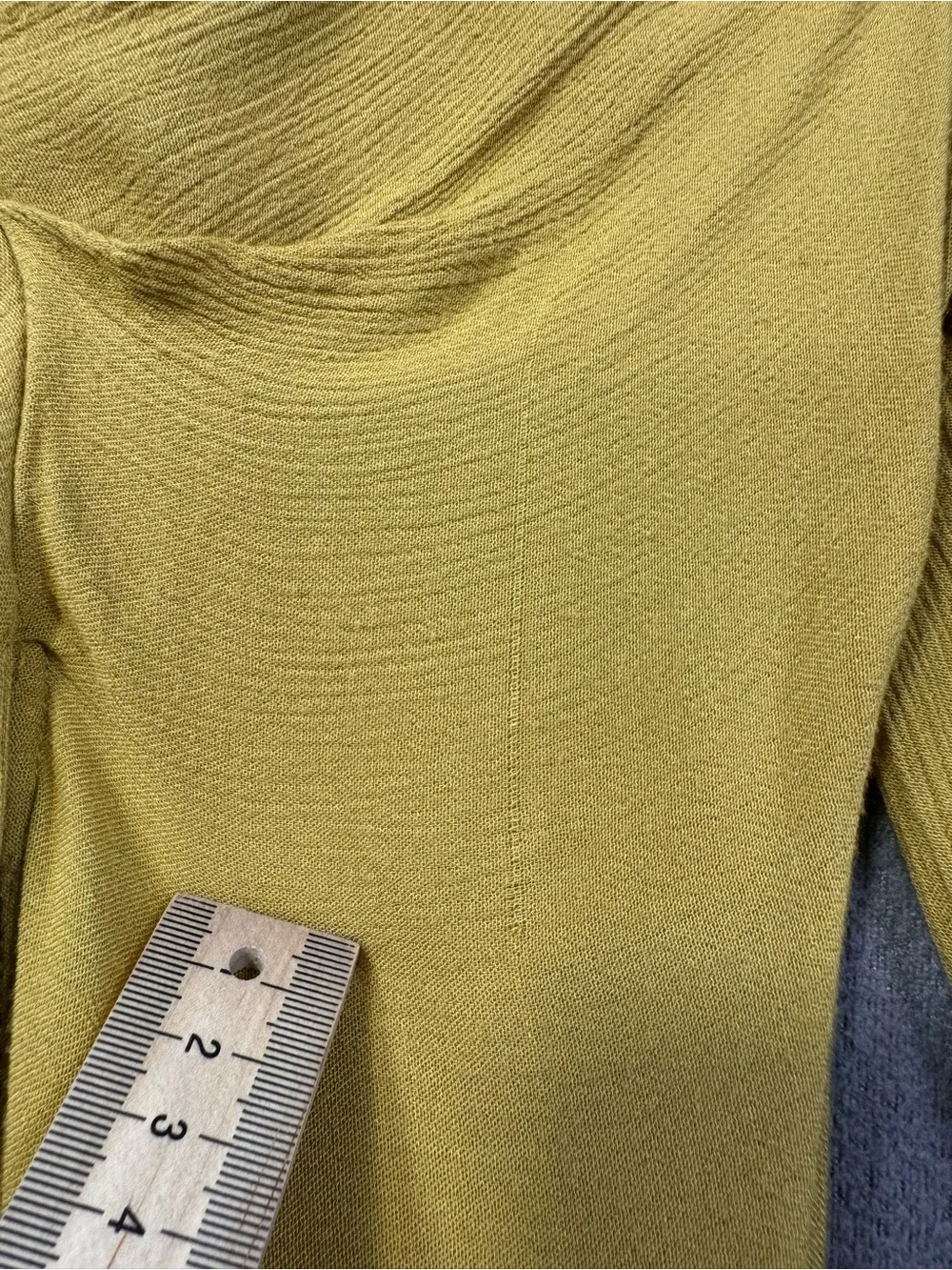 Free People Mustard Yellow V-Neck Flowy Tunic Dress with Waist Tie, XS